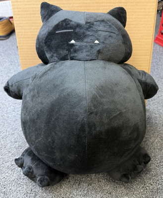 INN Thunderbolt Project FRGMT x Pokemon Snorlax Black Plush 45cm/18'' Large