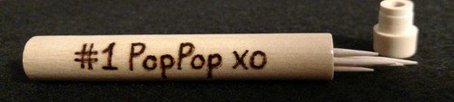 STOCKING STUFFERS 🎅 Personalized Pocket Toothpick Holder NAME, INITIALS, QUOTE - Picture 9 of 17