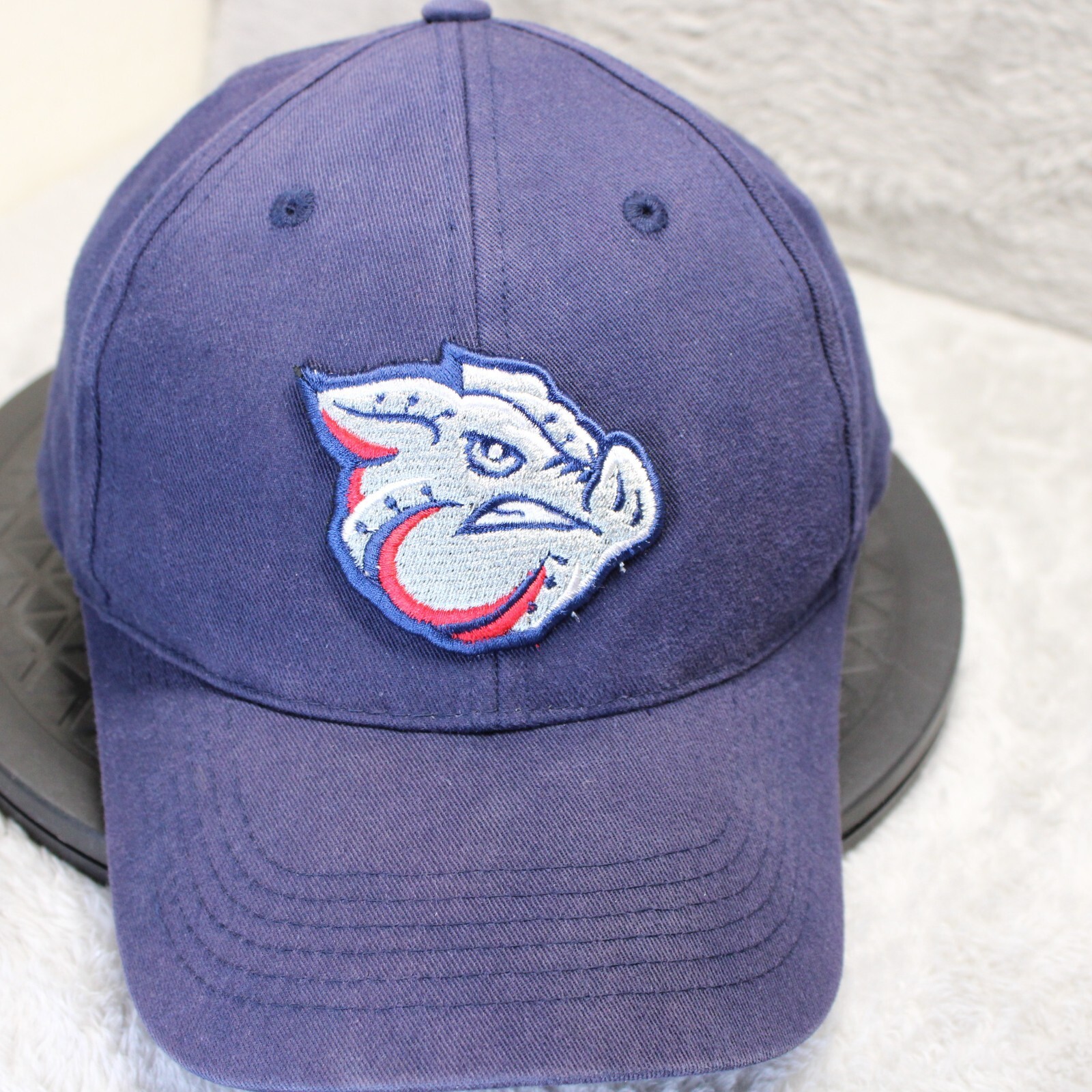 Lehigh Valley Iron Pigs Hat Cap Strapback Blue Bimm Ridder Minor League MiLB