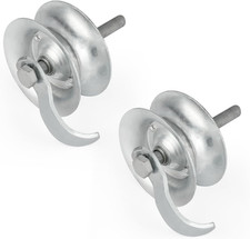 2 Pack Sliding Gate Rollers 5" Steel Pipe Track Roller Galvanized for 1 5/8
