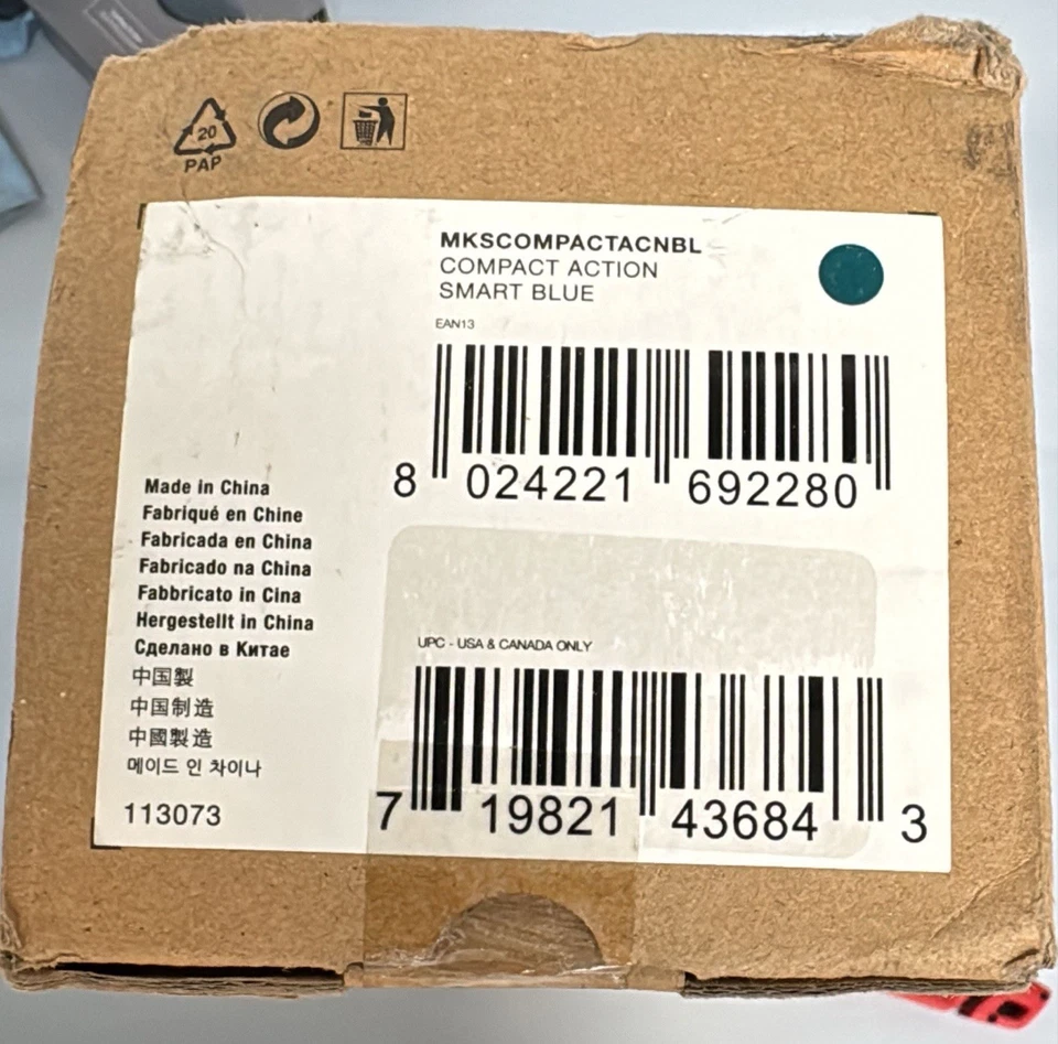 Manfrotto Compact Action Tripod – Smart Blue (MKSCompactACNBL) - Image 3 of 3