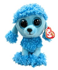 Ty Beanie Boos - Mandy the Poodle, Glitter Eyes, MWMT Stuffed Animal Toy