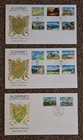 Alderney, Guernsey: Island Scenes definitives 1983; three First Day Covers (FDC)