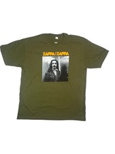 VINTAGE ZAPPA PLAYZ ZAPPA XXL T-Shirt 2006 TOUR GREEN CREW TULTEX  RARE  