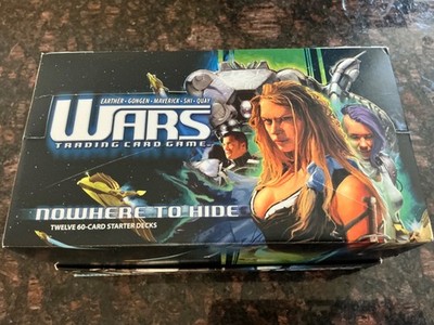 Wars CCG Incursion Nowhere to Hide Starter Deck Brick - Opened