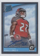 2018 Donruss Optic Rated Rookie Auto 72/125 Ronald Jones II #159 Auto 14t3