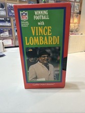 Vince Lombardi VHS Packers Coach Winning Football #1 Offense NFL