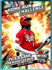 2024 Topps Home Run Challenge Code #HRC10 Elly De La Cruz