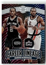 2019-20 Panini Illusions #17 Kawhi Leonard Career Lineage