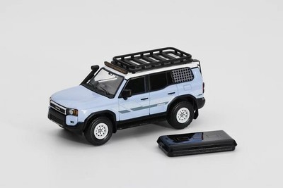 GCD 1/64 Scale Toyota Land Cruiser Prado 250 Blue Diecast Car Model Gift NIB