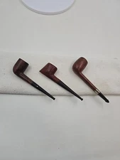 3 Tabbacco Pipes Peterson Sterling 263 Milano Hesson Guard  20th Century Briar 