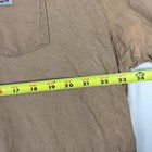 Carhartt T-Shirt Men's 2XL Relaxed Fit Beige Short Sleeve Pocket Tee 100% Cotton