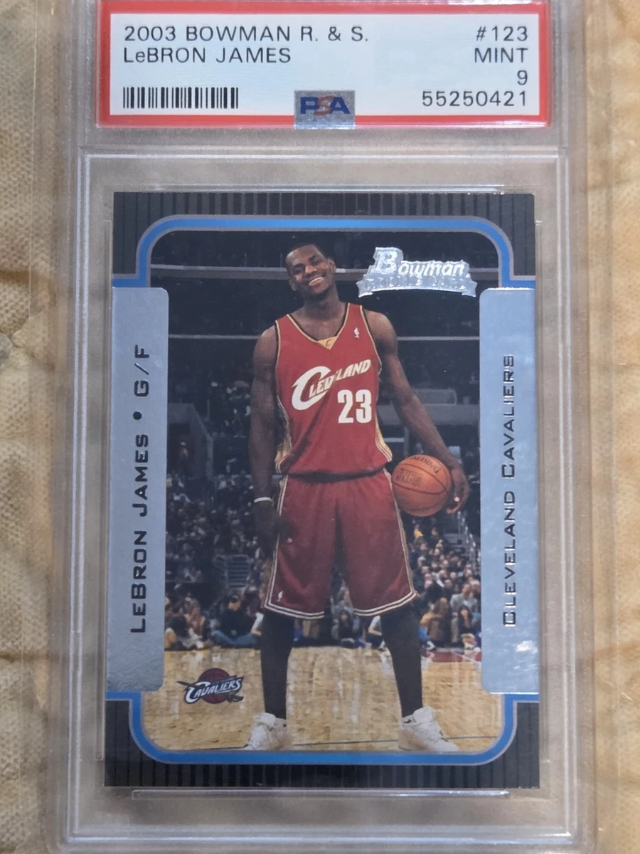 Bowman LeBron James Basketball 2003-04 Season Sports Trading Cards