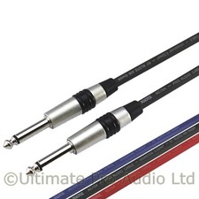 Guitar Patch Lead Jack to Jack 1/4 Straight Klotz Rean AC104 Cable NYS224C-0 NS