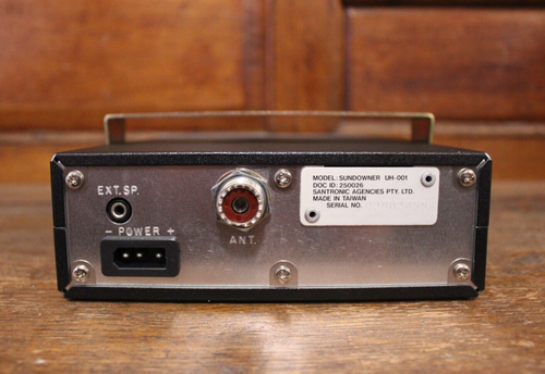 Uniden Sundowner UH-001 40CH UHF CB Transceiver Vintage 1985 NEW NEVER USED - Zdjęcie 7 z 8