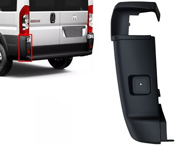 Fits 2019-2024 Ram Promaster Left Rear Bumper Side End Cap Cover Driver