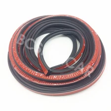 5M L-Shape Car Door Trunk Seal Strip Rubber Auto Weatherstrip Edge Molding Trim