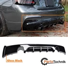 Rear Bumper Diffuser Gloss Black Fits BMW F22 F23 230i M240i M Sport 2014-2020