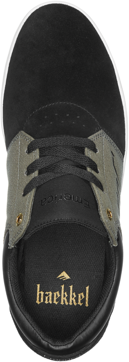 Mens Emerica Alcove CC Skateboarding Shoes NIB Black Olive Black | eBay