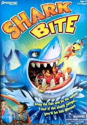 #ad Shark Bite Game Replacement Parts Pieces Pressman Shark Fishing Poles Fish $1.37