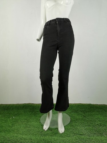 BERSHKA JEANS DONNA TAGLIA S 40 COLORE NERO | eBay