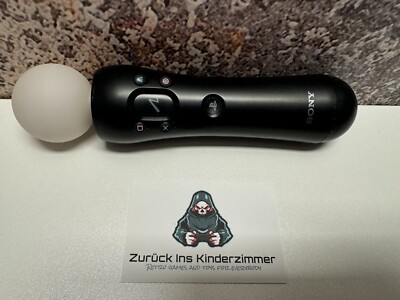 Original Move Motion Controller Sony PlayStation 3 CECH-ZCM1E schwarz