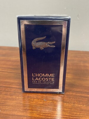 Lacoste L'homme Eau De Toilette Spray for Men - 3.3 Oz