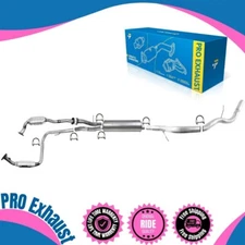 Complete Exhaust System For 2002-2006 Cadillac Escalade 6.0L Base, Exc.20"Wheels