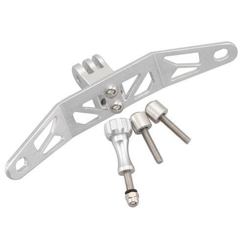Chrome Camera Bracket Recorder Holder Stand Support Set For BMW G310GS 2017-2020 - Picture 15 of 19