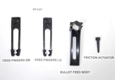 Lee BF4307 Bullet Feeder Molded Parts Kit with Small & Large Feeder Fingers