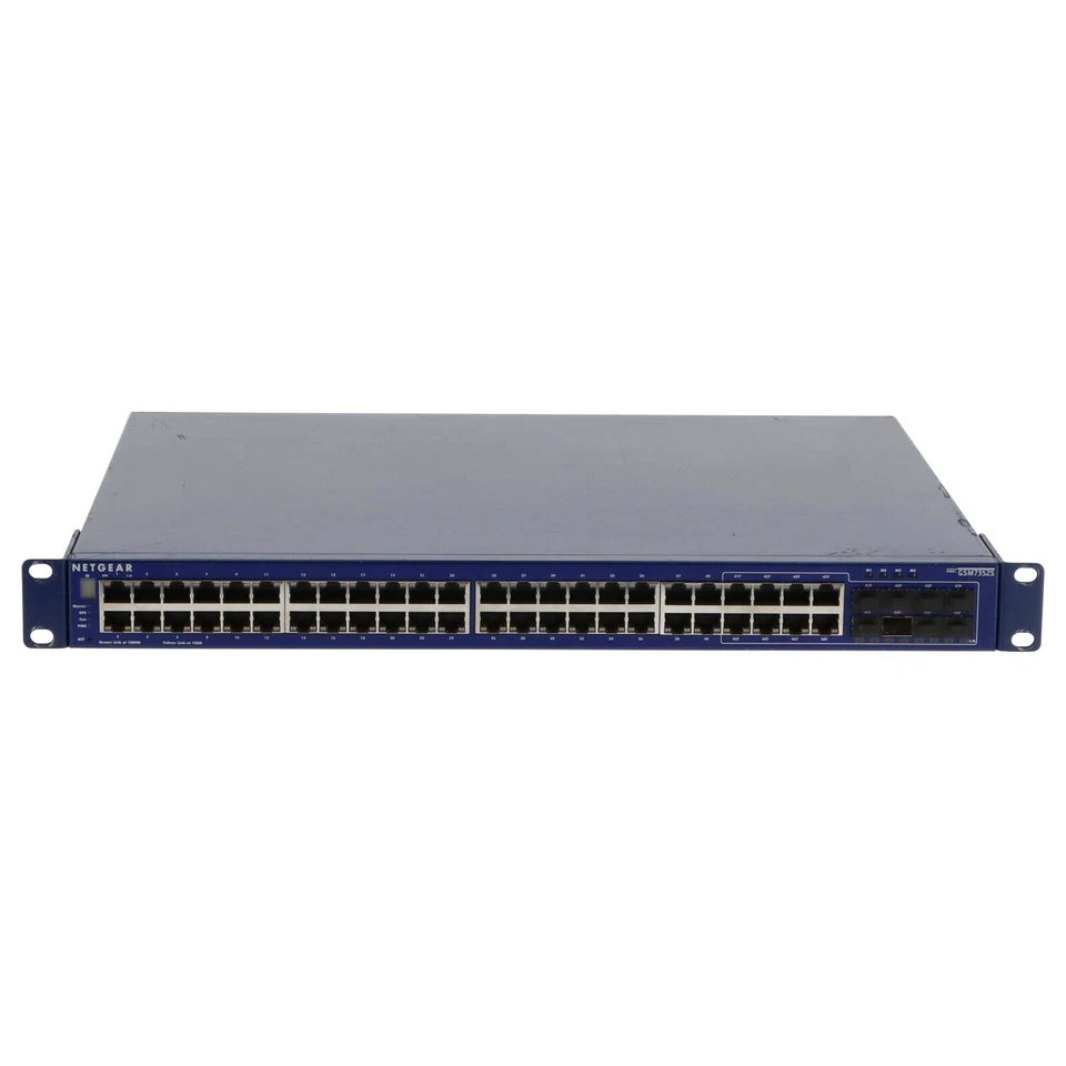 Netgear ProSafe GSM7352S L3 Managed Stackable Switch 48x 1GbE 8x SFP 1GbE