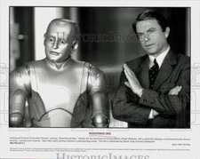 Press Photo Robin Williams & Sam Neill in "Bicentennial Man" - srp34971