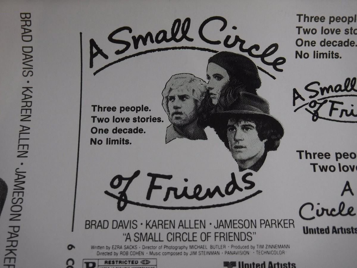 tr0723 映画ポスター A small circle of friends Small Circle