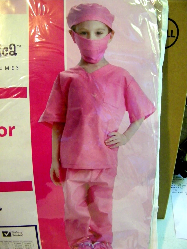 Disfraz para niño Dress UP America Pink Doctor nuevo en embalaje Foto 3 de 3