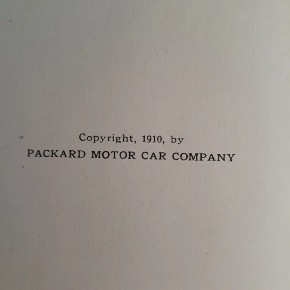 Catálogo Packard Motor Trucks 1911 Original Packard Motor Car Co. Detroit B3-108 Foto 4 de 4