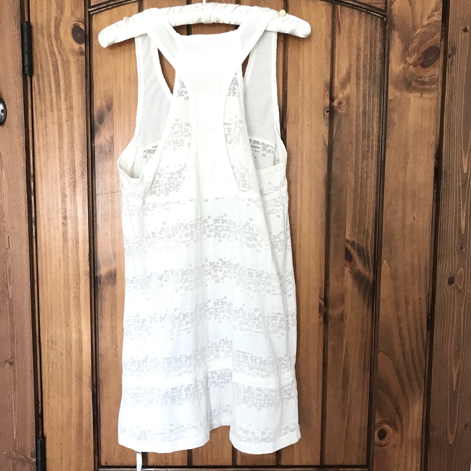 lole waltz 2 racerback tunic drawstring logo tank-top