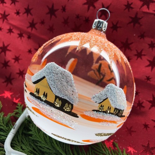 Christbaumkugel "Midi" Glas-Kugel Weihnachtskugel Baumbehang Handarbeit Lauscha - Bild 39 von 44