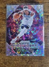 2020-21 Panini Prizm Fast Break Prizm Fireworks D'angelo Russell #9 Lakers SP 