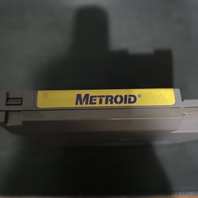 Metroid Yellow Label Cartridge Only (Nintendo NES, 1987) Tested NES-MT-USA-1