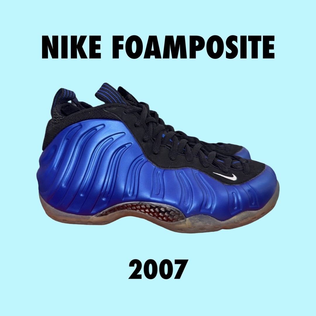 New Men's Nike Air Foamposite One Royal Basketball Shoes (314996
