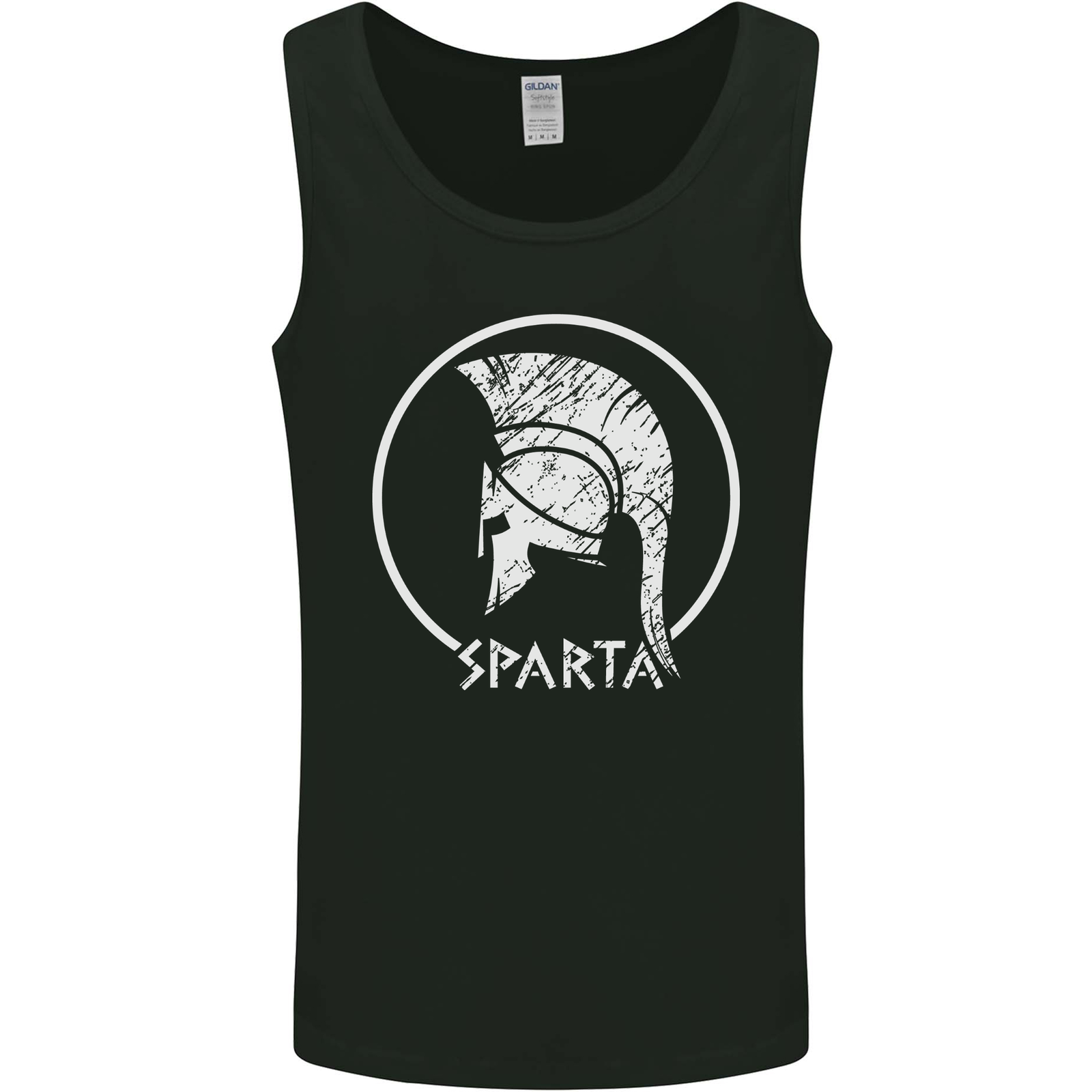Gym Sparta Helmet Bodybuilding Training Mens Vest Tank Top