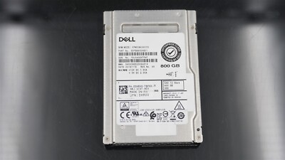 SSD Dell 800GB SAS 12Gbps 2.5 Pouces - 0DHRVV / Toshiba KPM5XMUG800G - Occasion