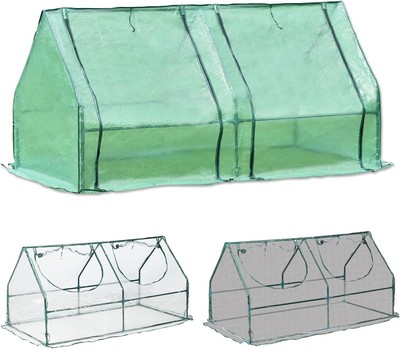 Aoodor 6 x 3 x 3 FT Portable Mini Greenhouse Kit Outdoor Gardening Planter House