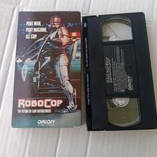 Robocop VHS 1987 Orion Sci Fi Action 80s Cult Classic Peter Weller Nancy Allen 