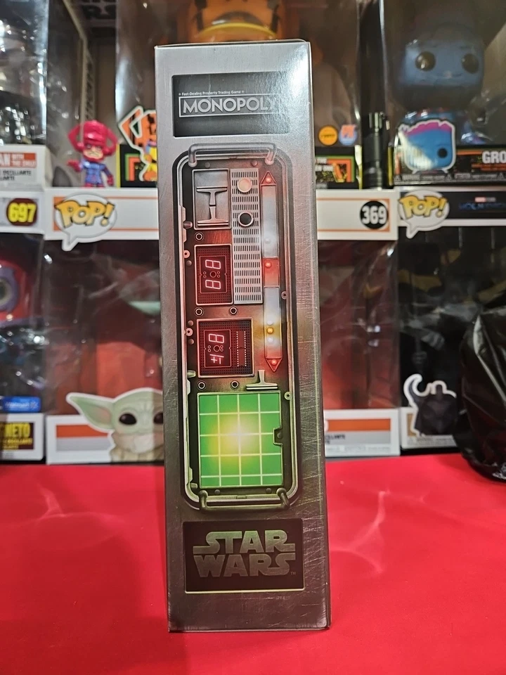MONOPOLY Star Wars The Mandalorian (Hasbro) Juego de Comercio de Propiedades Nuevo Foto 4 de 4