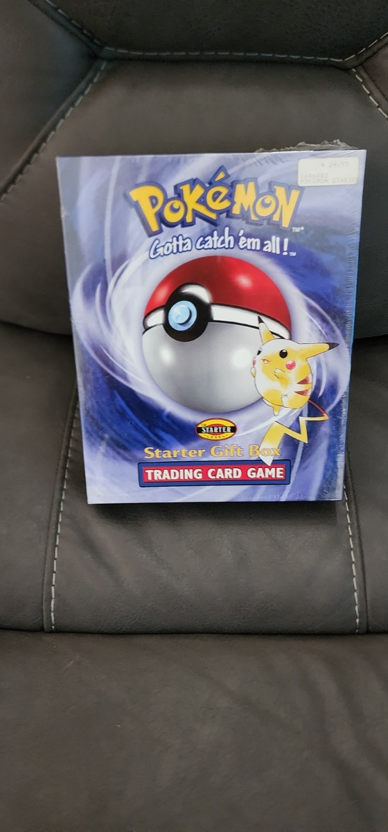 Original 1999 Pokemon Trading Card Game Starter Gift Box Sealed