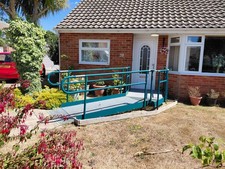 Sturdy Wheel Chair or Mobility Scooter Ramp And Internal Door Ramp