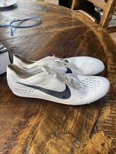 Nike Zoom Victory Track Spikes White/Black Size 13 Racing Distance Shoes