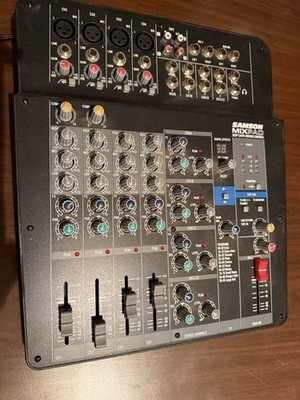 Samson Mixpad MXP124FX Compact, 12-Channel Analog Stereo Mixer with Effects...