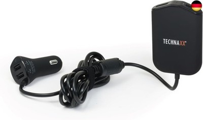 Technaxx Family Car Charger 4x USB (4x max. 2.4A), (TE14)